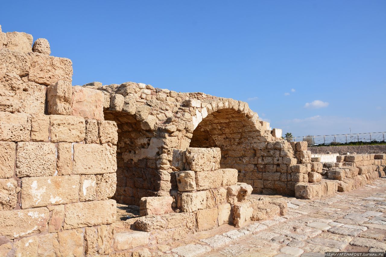 Кесария Палестинская. Путешествие во Времени Кесария, Израиль