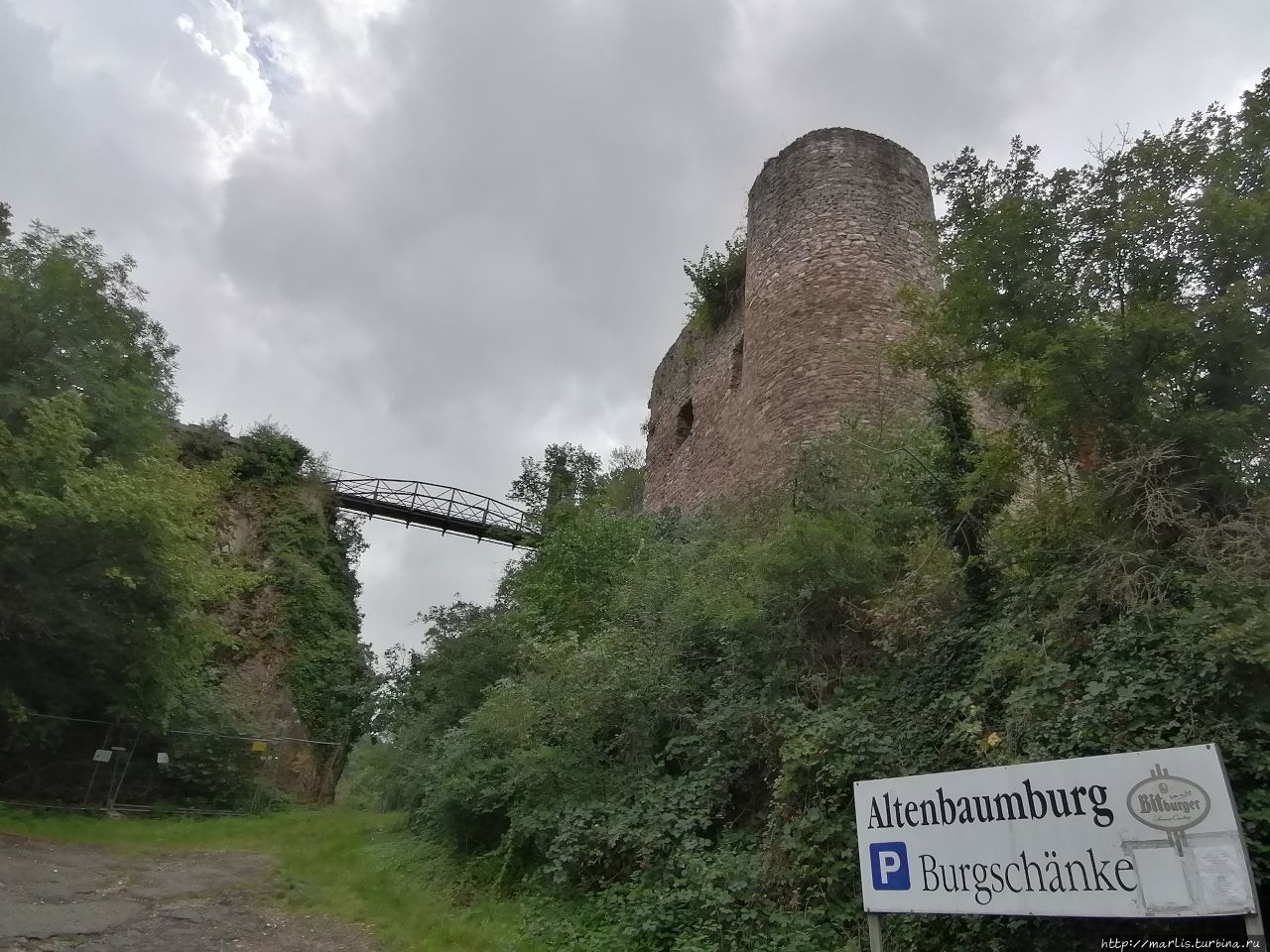 Замок Альтенбаумбург Бад-Кройцнах, Германия