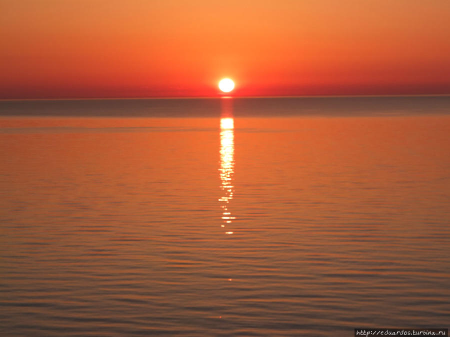 Когда горит вода в Балтийском море