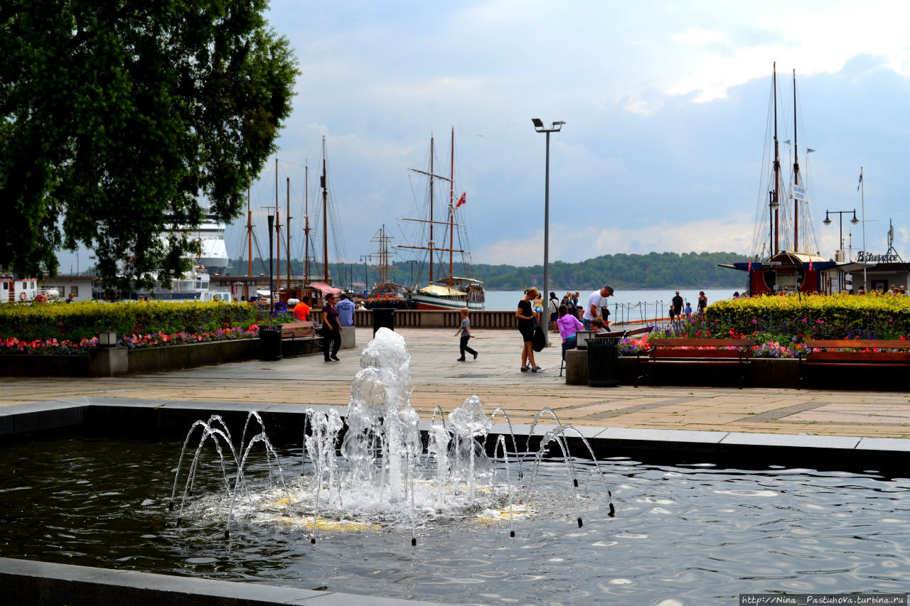 Городская набережная Осло, Норвегия