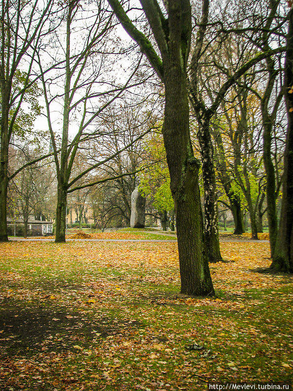 В Риге поздняя осень Рига, Латвия