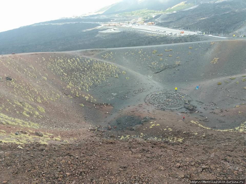 Национальный парк вулкан Etna: кратеры, гроты... Вулкан Этна Национальный Парк (3350м), Италия