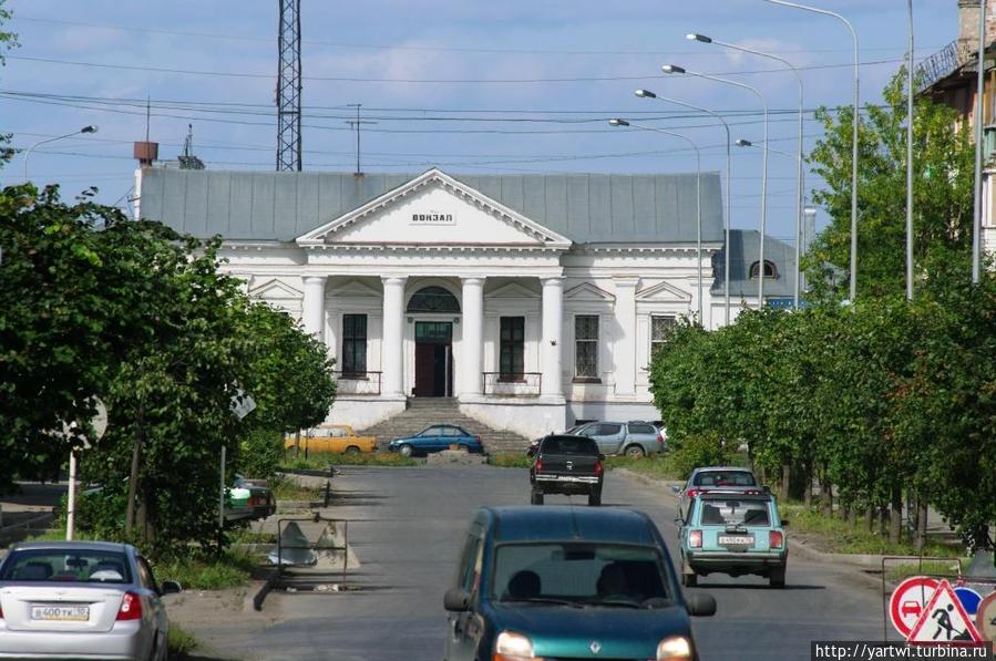 Железнодорожный вокзал Кондопога, Россия