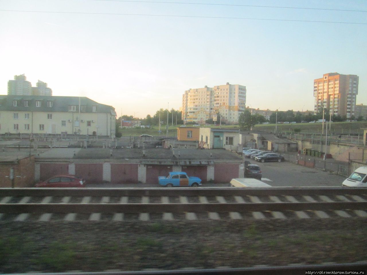 Поездка в Заславль вечером Заславль, Беларусь