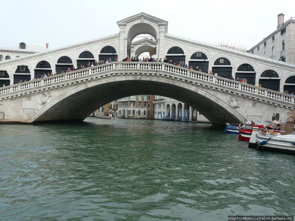 Venezia: пешеходный маршрут ponte Costituzione, ponte Rialto Венеция, Италия