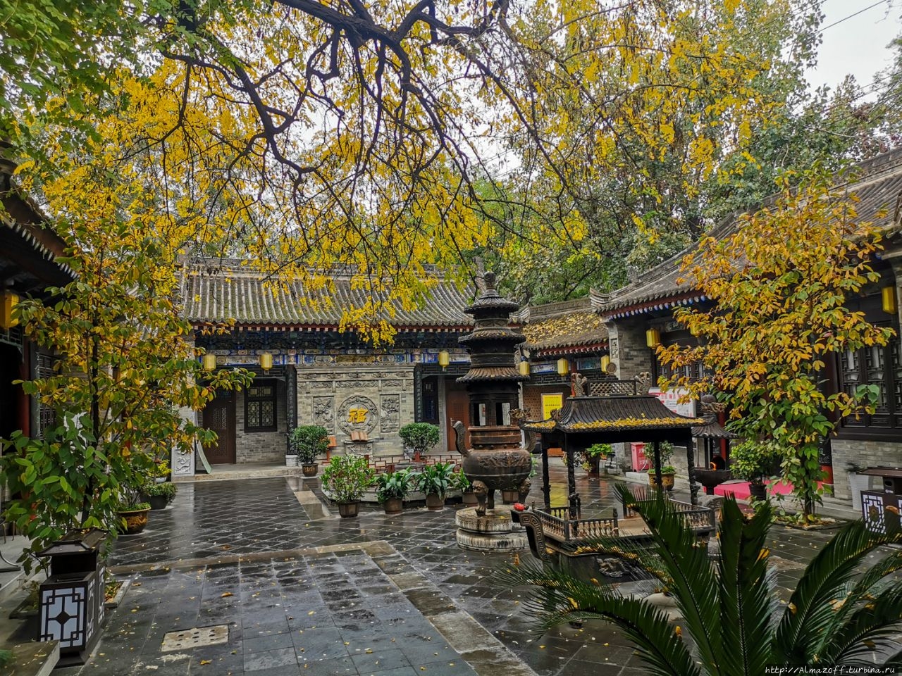 Даосский храм Xiangzi Сиань, Китай
