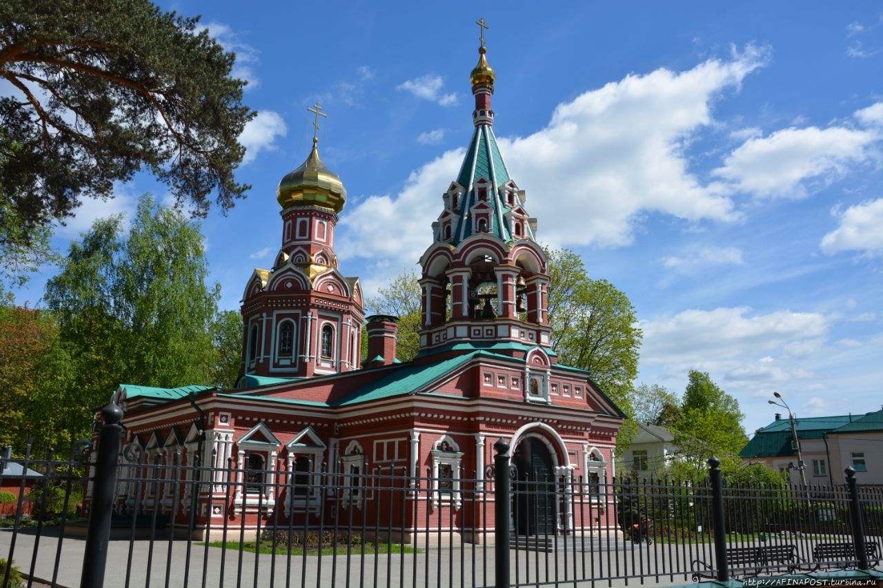 Храмы красногорска московской области