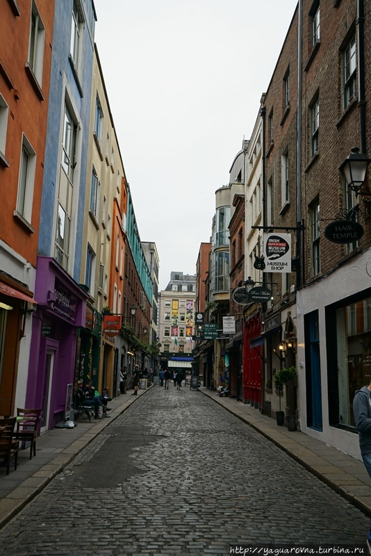 Улицы Дублина. Графтон Стрит - торговля и искусство.