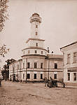 Рыбинская каланча, построенная в 1843 году по проекту  архитектора П.Я. Панькова