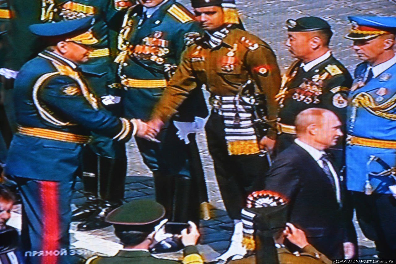 Парад Победы. Гости Москва, Россия