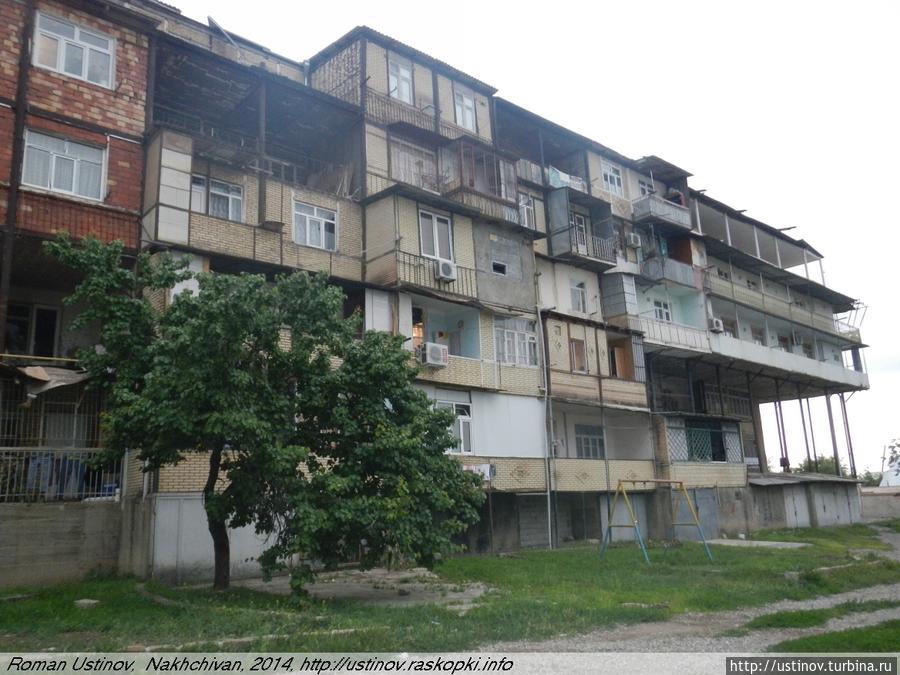 Нахичеванские балконы Нахичевань, Азербайджан