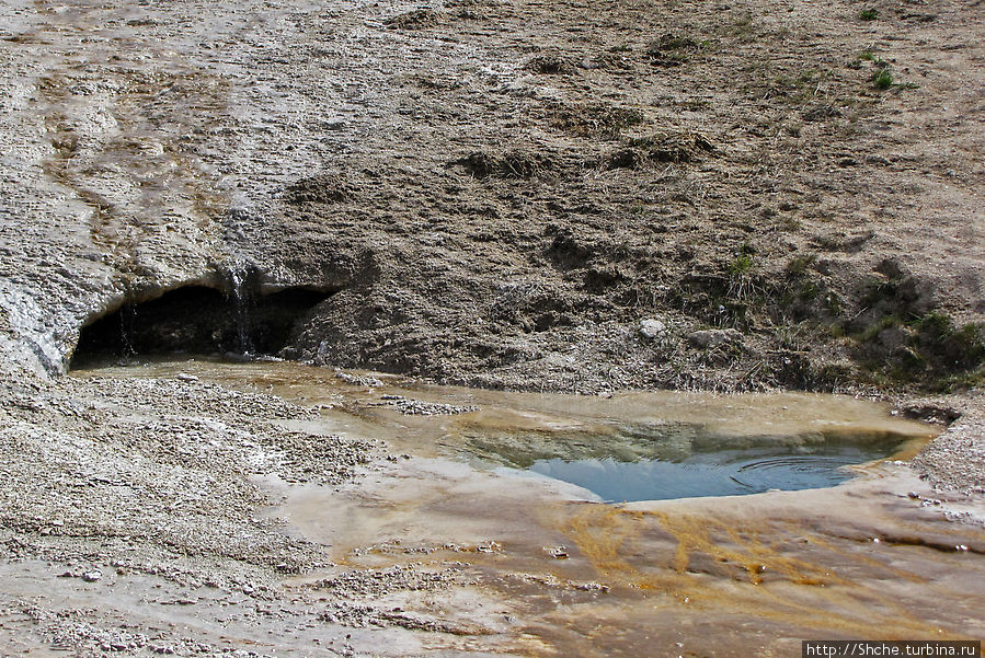 От гейзера к гейзеру. Возвращение на Geyser Hill Йеллоустоун Национальный Парк, CША