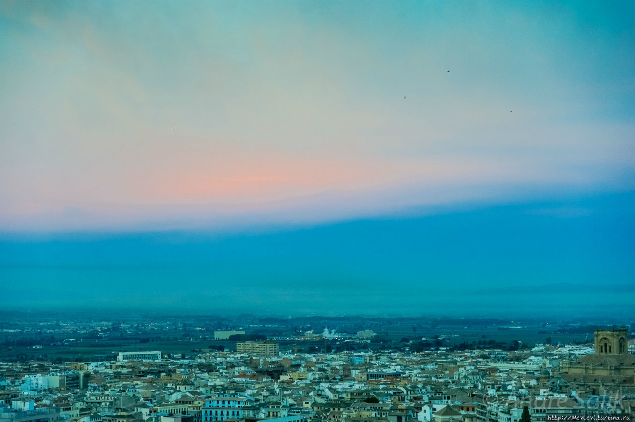 Рассвет над Гранадой Гранада, Испания