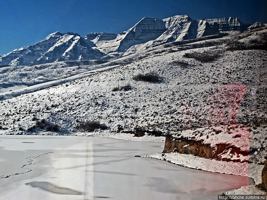 Замерзшие берега Дир Крик — поездка на исторической ж.д. Парк штата Дир Крик, CША