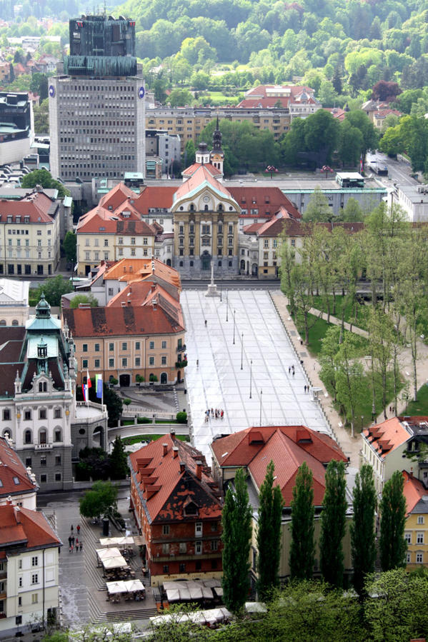 Лучшая смотровая площадка Любляны Любляна, Словения