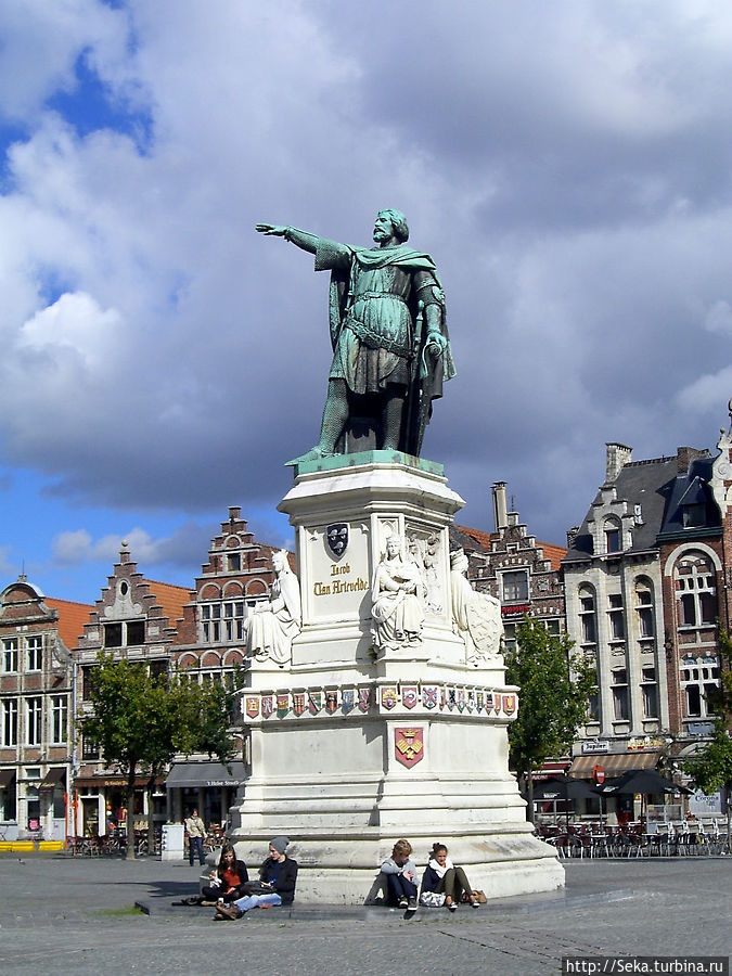 Памятник Якобу ван Артевельде Гент, Бельгия