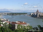 Панорама утреннего Будапешта