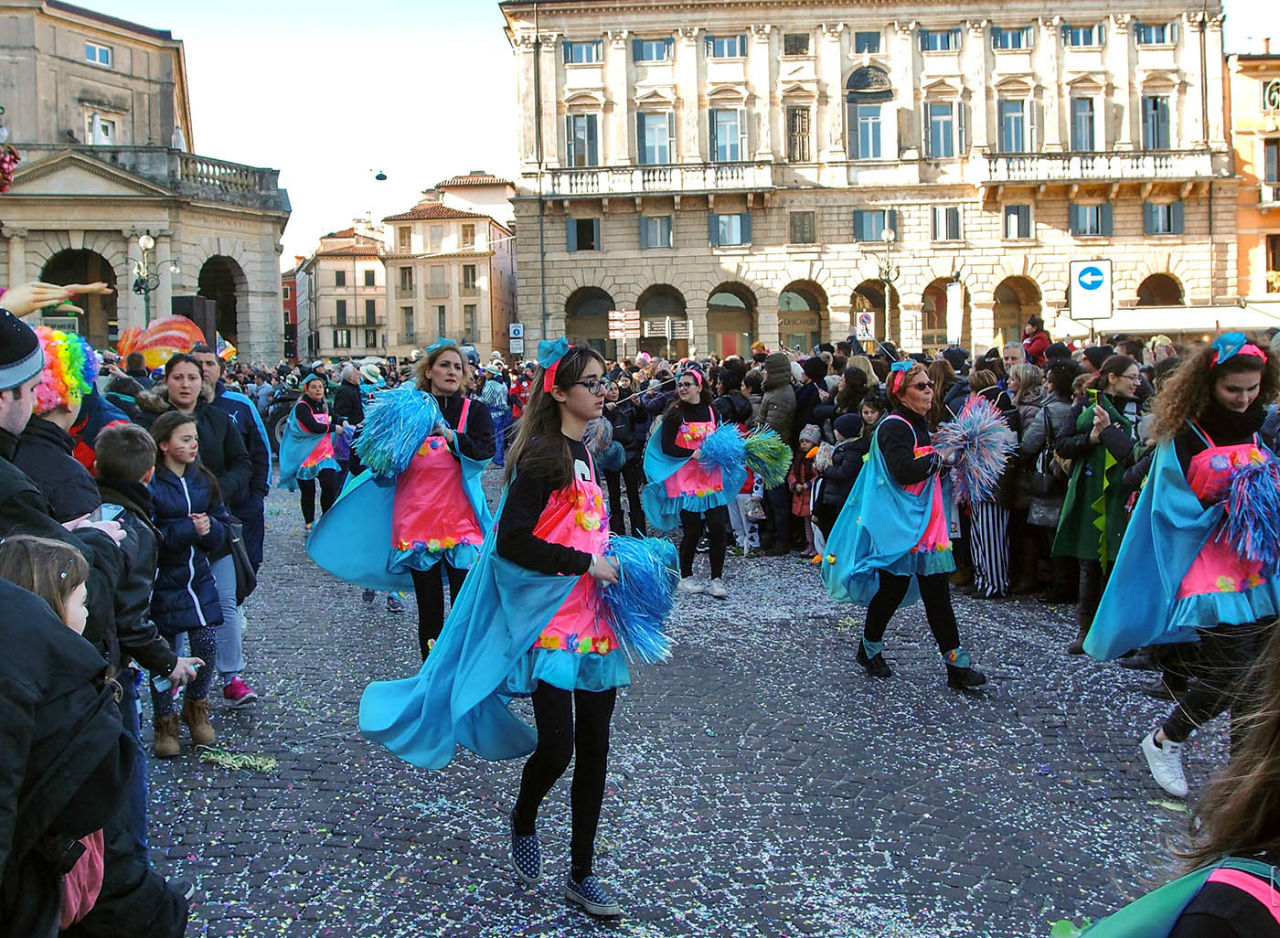 Карнавальное шествие в Вероне Верона, Италия