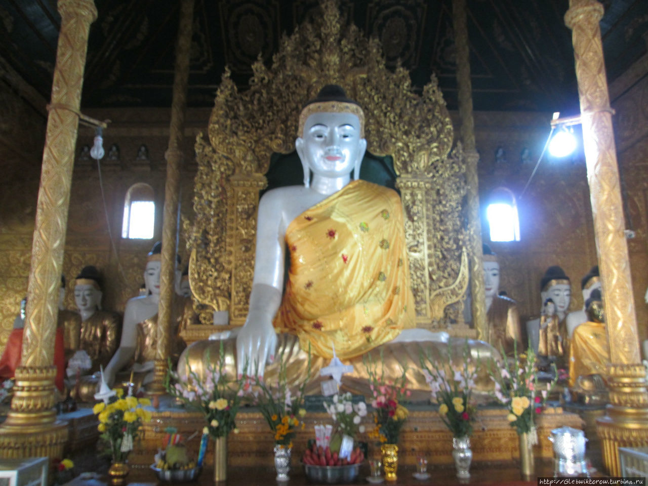 Shwe Saw Yan — главная пагода Татоуна Татон, Мьянма