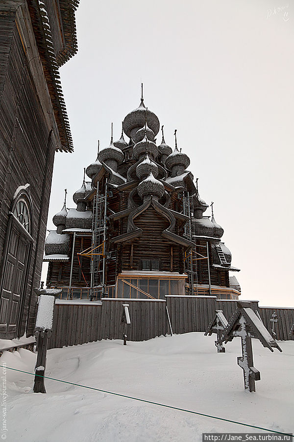 Преображенская церковь Кижи, Россия