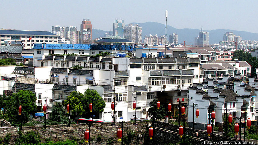 Вид со смотровой плошадки Нанкин, Китай