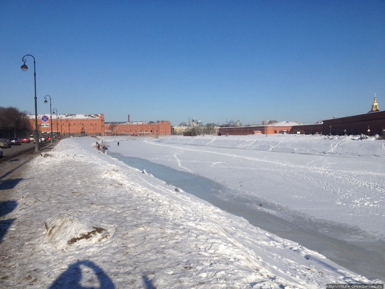 Яркий солнечный день Санкт-Петербург, Россия