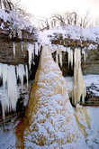 Водопад Валасте зимой