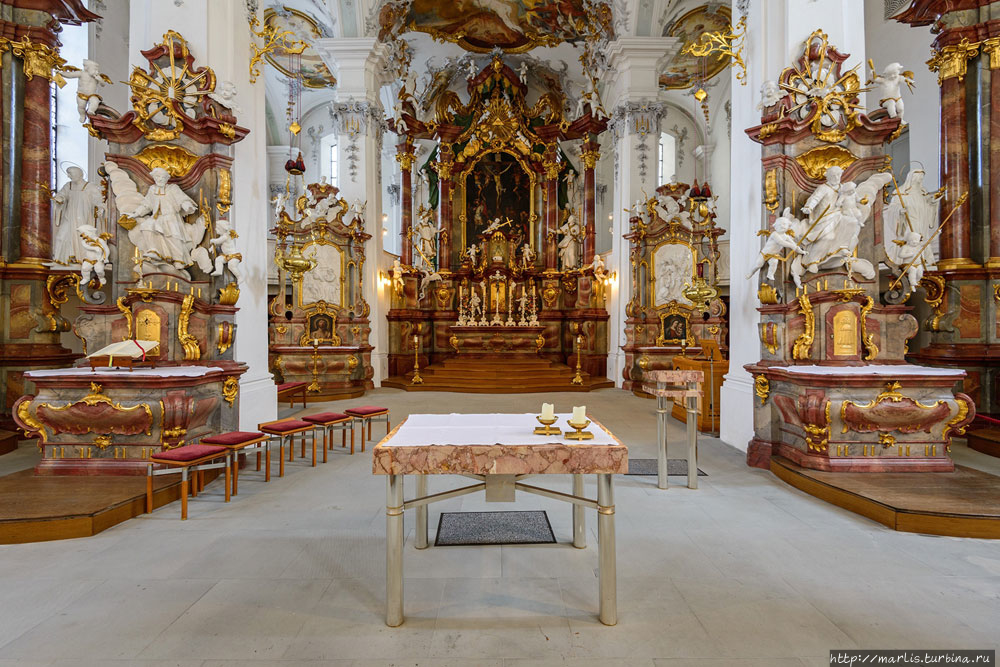 Монастырская церковь святых Георга и Якоба / Kloster St.Georg / Schloß und Kirche
