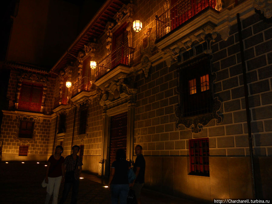 Ночная Гранада Гранада, Испания