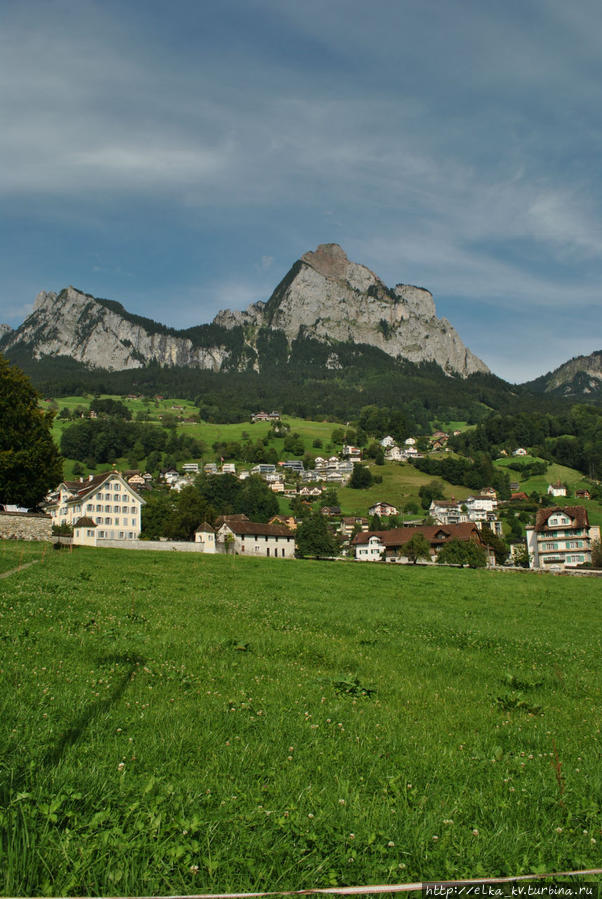 Вид на Мифы из Швица Швиц, Швейцария