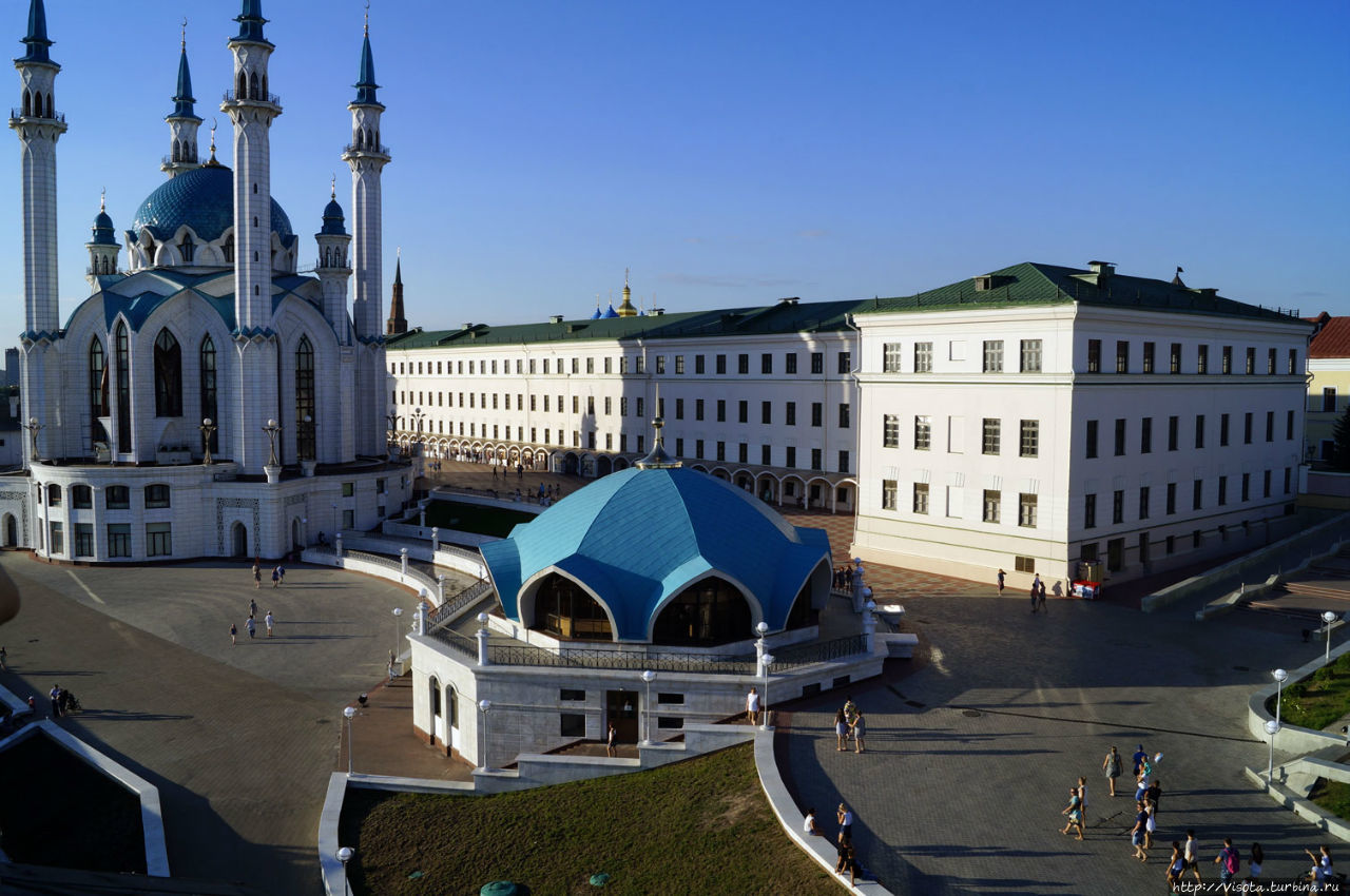 фото со смотровой башни Казань, Россия