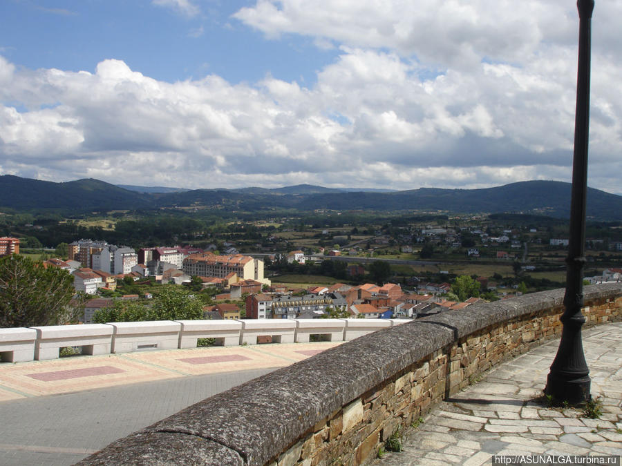 Monforte de Lemos — город с неоклассическим стилем... Галисия, Испания