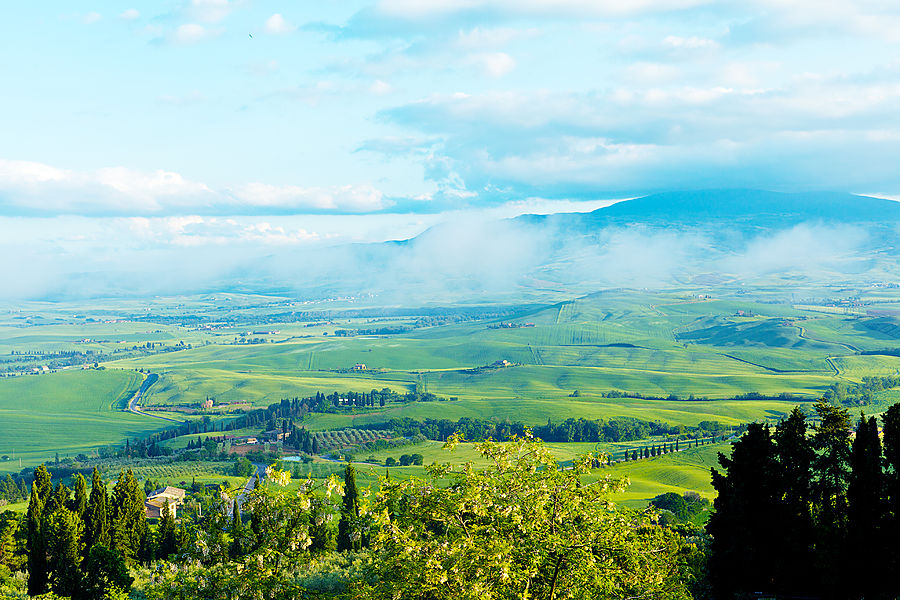 Вид со стен Пиенцы