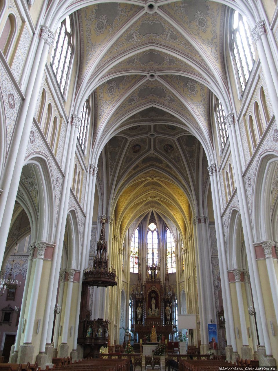 Внутри Костела Радом, Польша