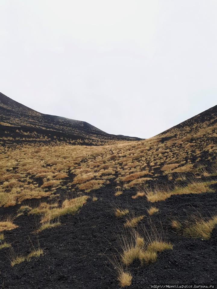 Национальный парк вулкан Etna: кратеры, гроты... Вулкан Этна Национальный Парк (3350м), Италия