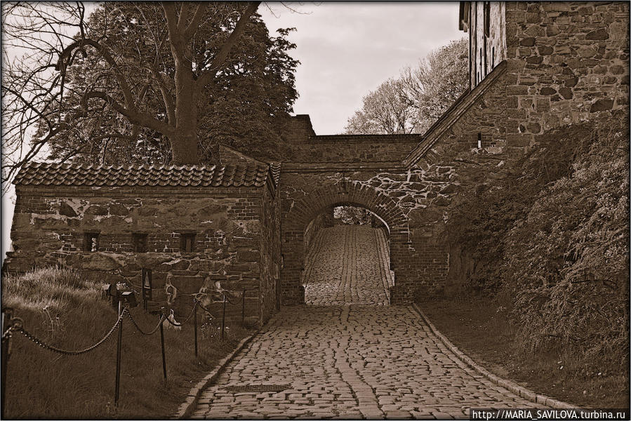 замок Акерсху́с Осло, Норвегия