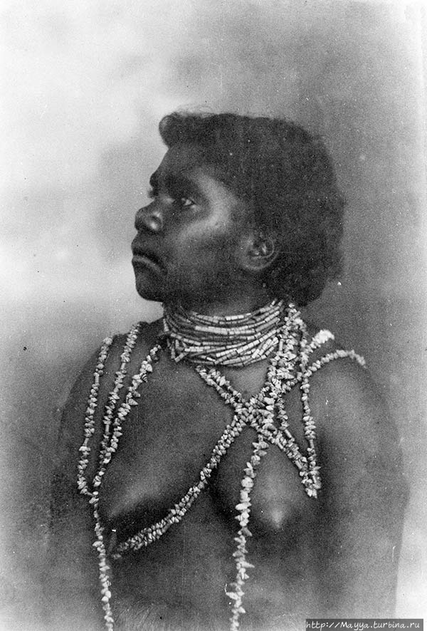Женщина Батчулла. Фото: Государственная библиотека Квинсленда. Остров Фрейзер, Австралия
