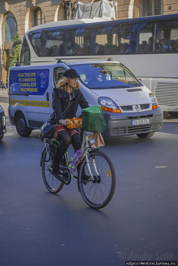 Закат на Площади Согласия Париж, Франция