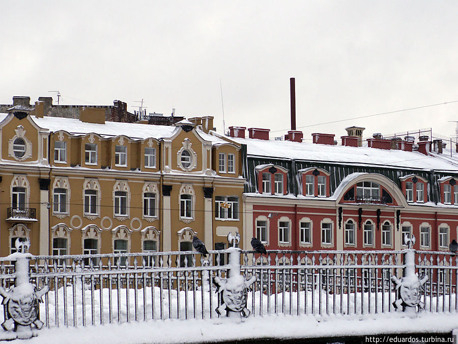 И снова Питер под снегом Санкт-Петербург, Россия