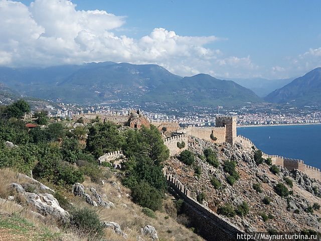 Сельджукская крепость Алания, Турция