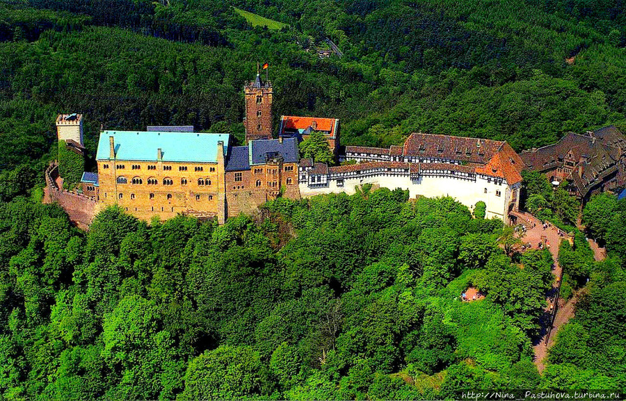 Замок Вартбург / Wartburg castle