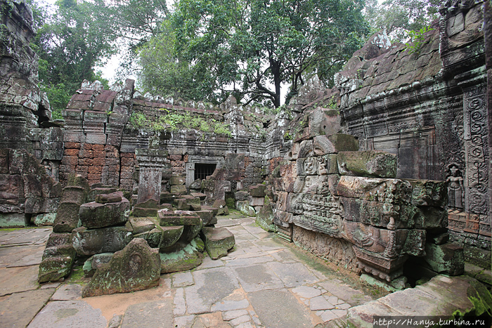 Юго-западный внутренний дврик храма Та Сом. Фото из интернета
