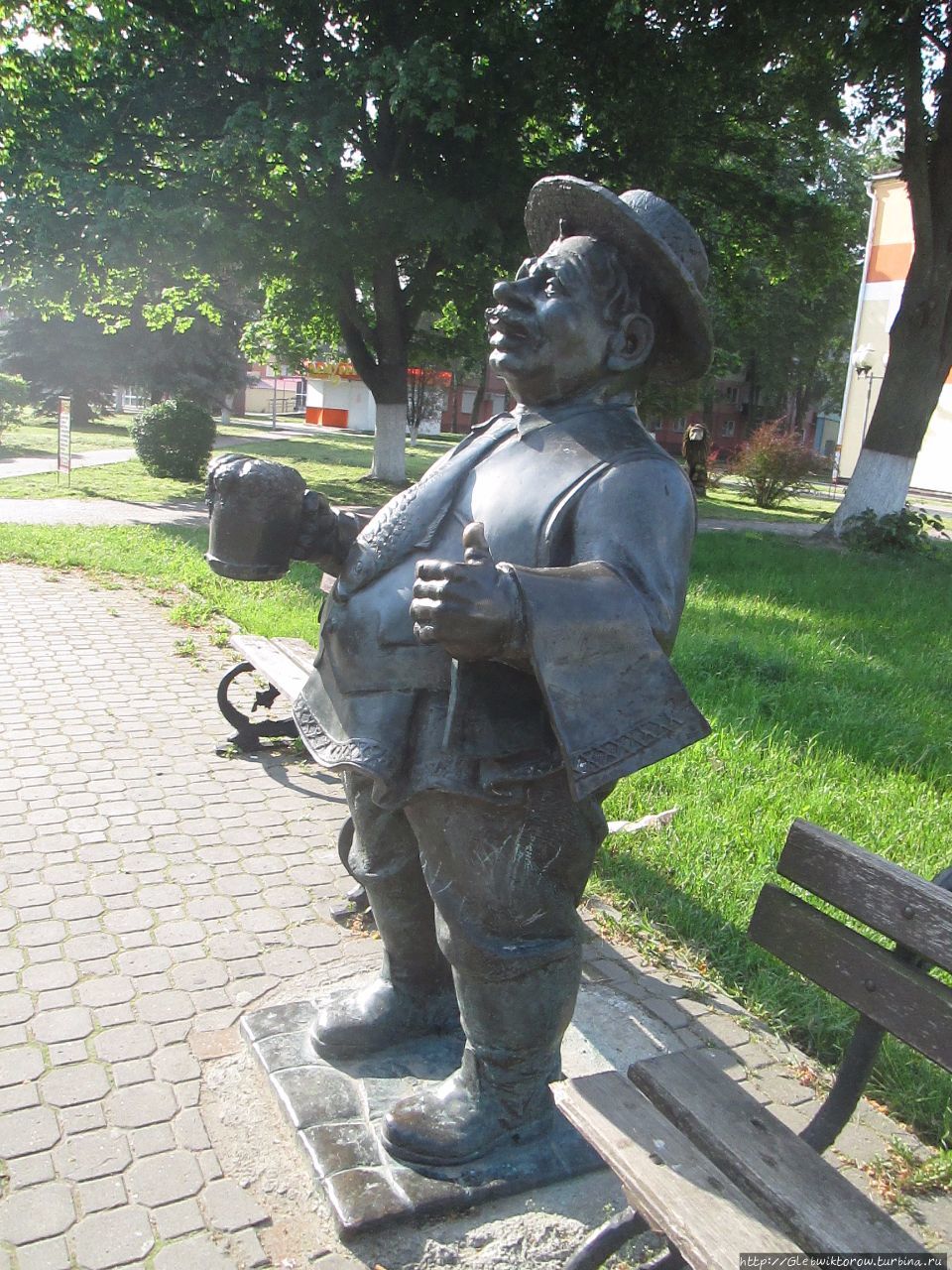 Прогулка по утренней Речице Речица, Беларусь