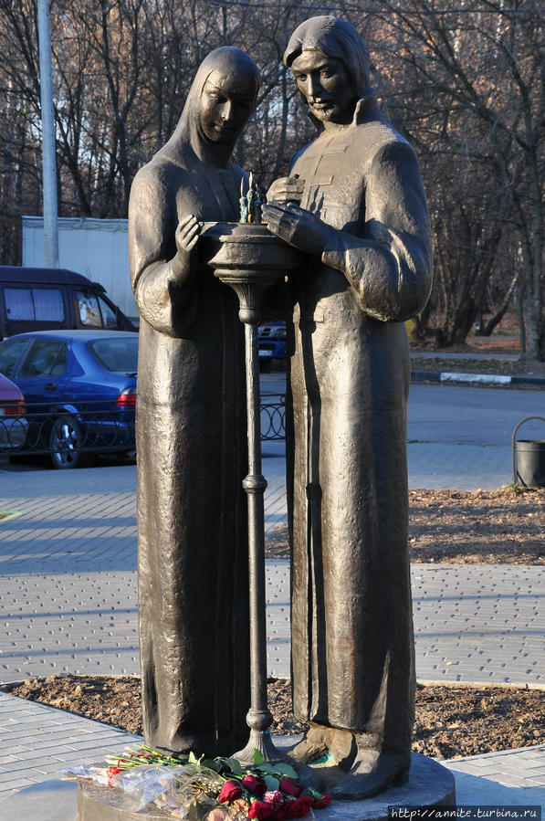 Памятник Петру и Февронии Муромским Подольск, Россия