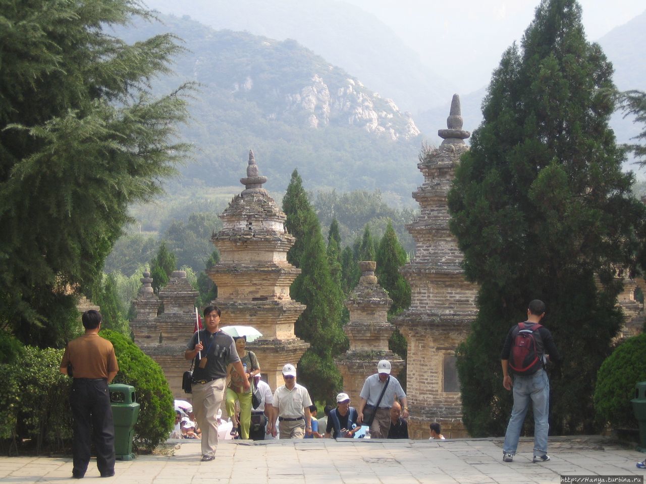 Шаолиньский монастырь. Лес Пагод Та Линь. 200 пагод над захоронениями  шаолиньских монахов Шаолинь, Китай