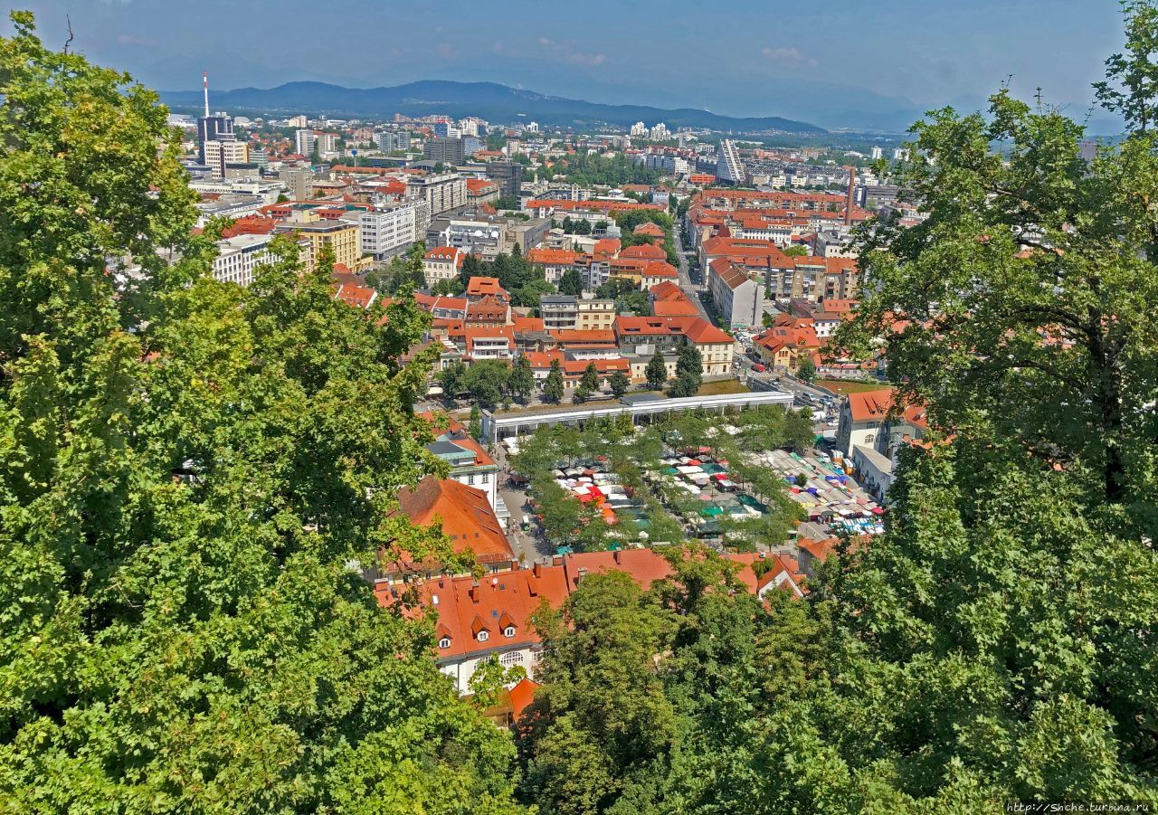 Град над городом стоит... Люблянская крепость