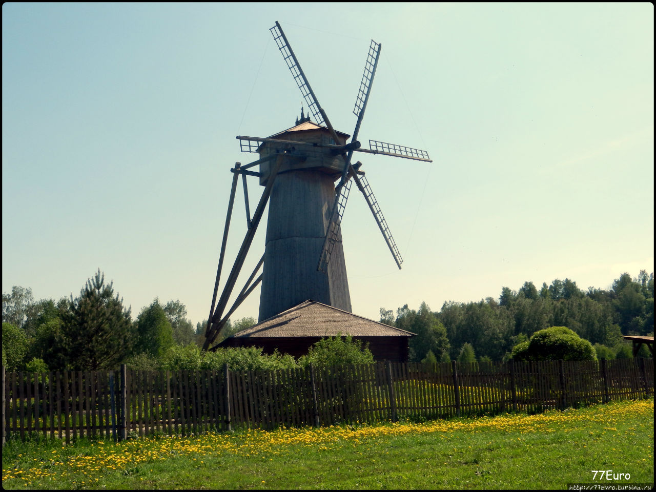 Ветряная мельница.
XIX век Истра, Россия