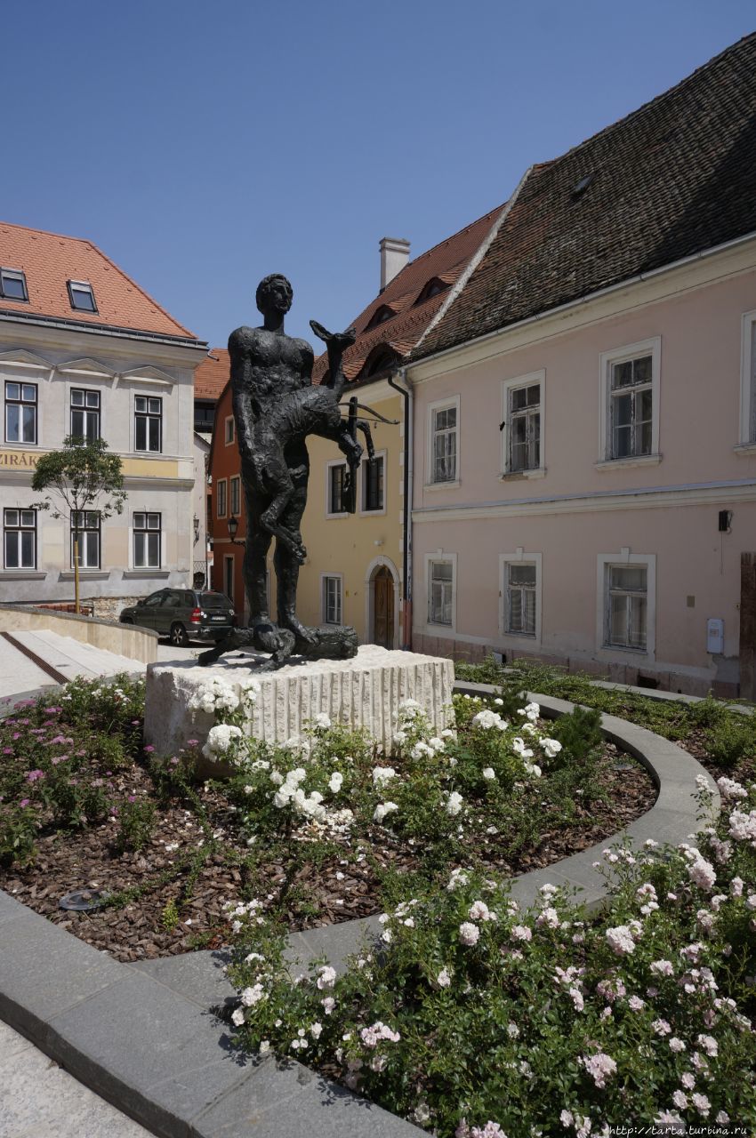 Статуя св.Эгидия Дьёр, Венгрия