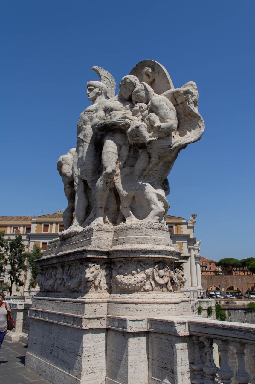 Рим. Мост Виктора Эммануила II Рим, Италия