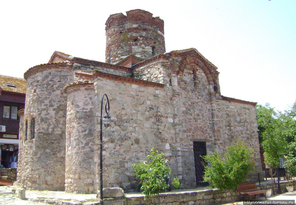 Церковь Иоанна Крестителя_Х век Несебр, Болгария